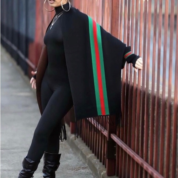 Poncho/Kimono Sweater - Picture 6 of 7